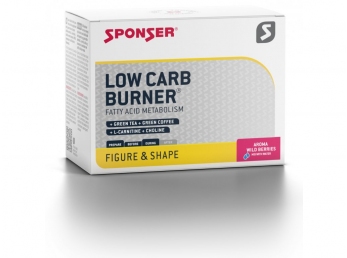 Sponser Low Carb Burner - 20x 6g Spalovač tuku (sportovní nápoj)